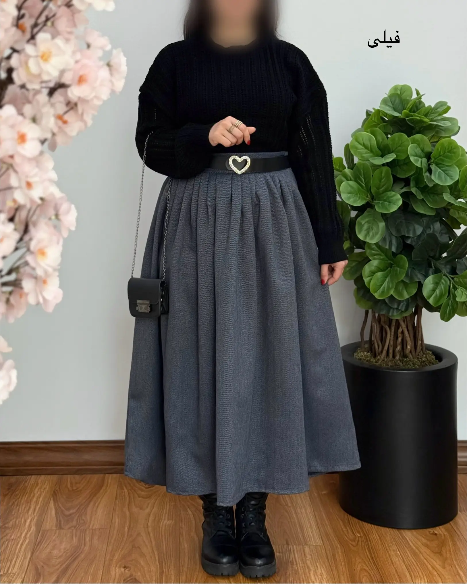 دامن پشمی ویشکا ۱